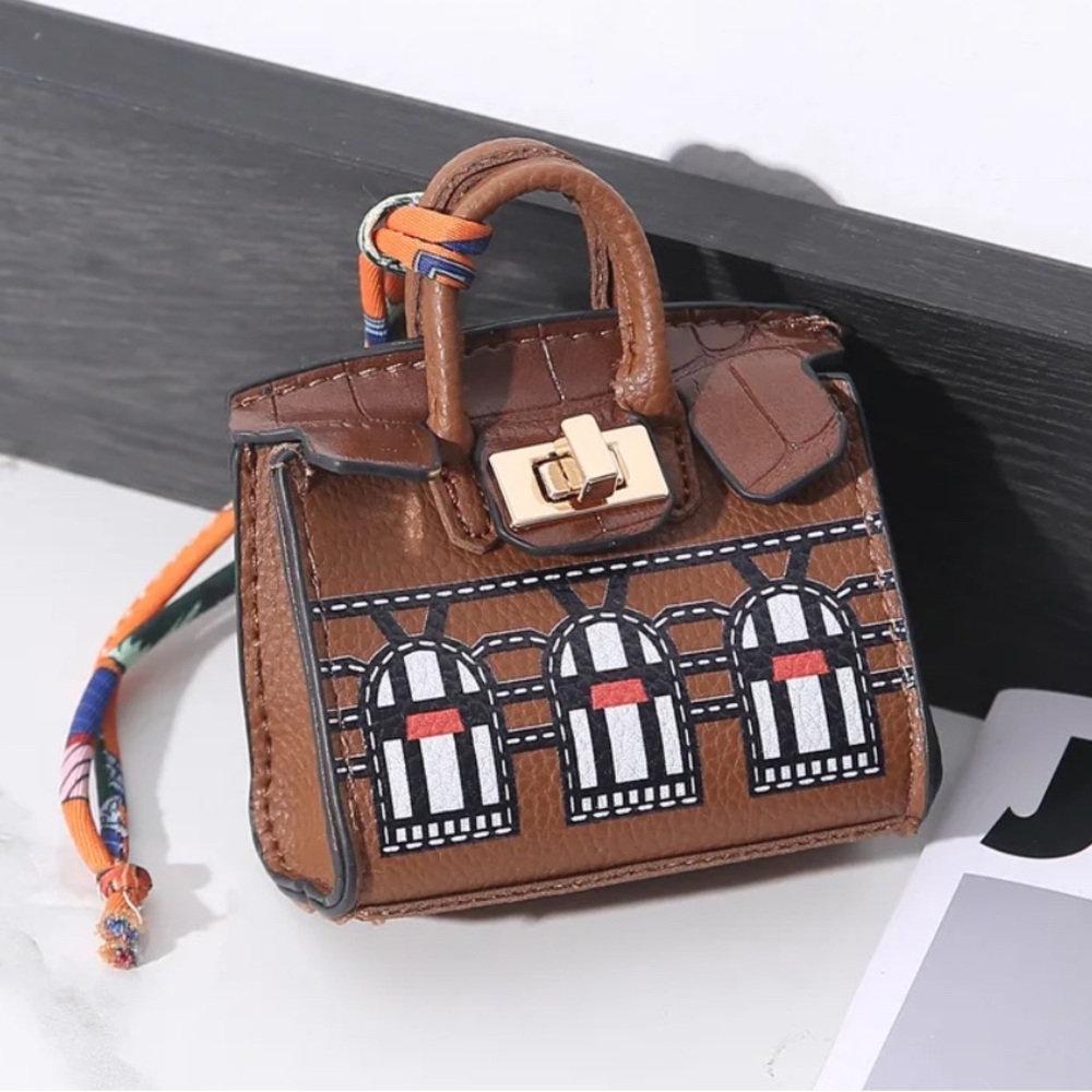 Brown Mini Handbag (Bag Charm)